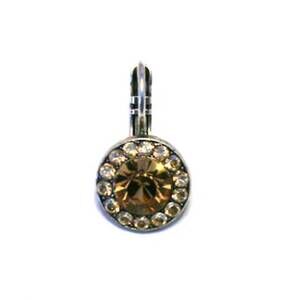 NEW MARIANA women's sun sand sophia earrings in light amber